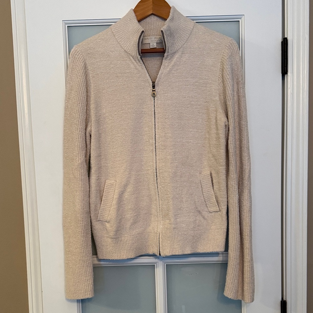 Barefoot Dreams CozyChic Lite Cream Jacket